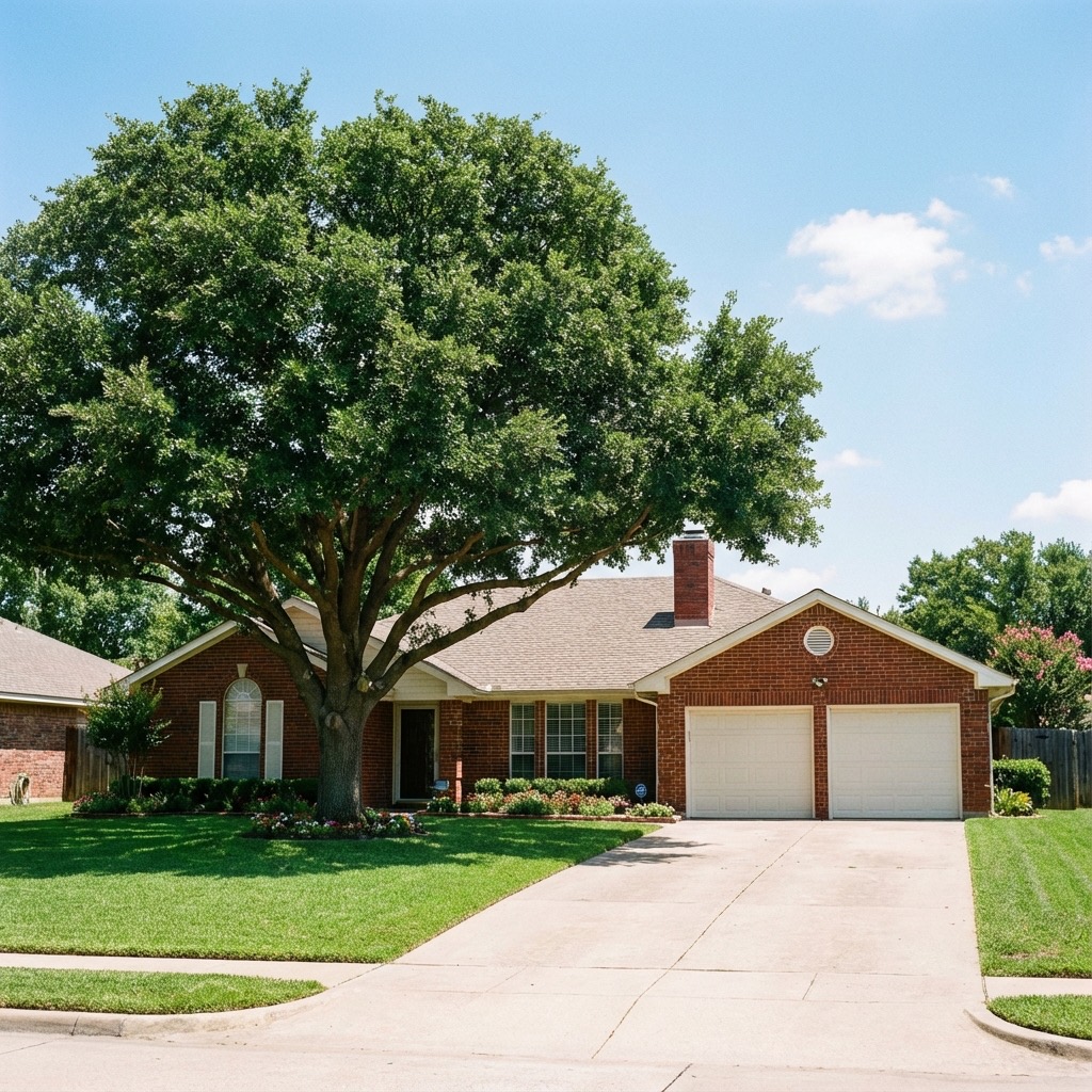 Expertly trimmed tree by AV Tree Pros
